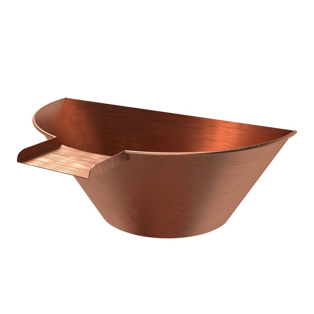 The Outdoors Plus OPT-R24CPWMT 24" Cazo Water Bowl - Wall Mounted
